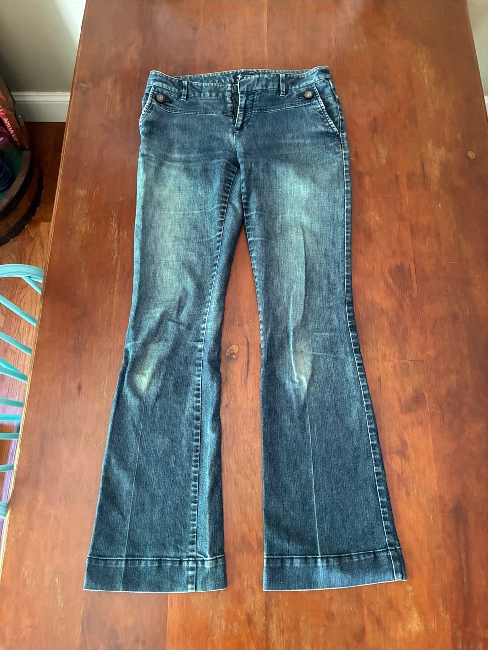 GAP Dark Blue Flared Jeans